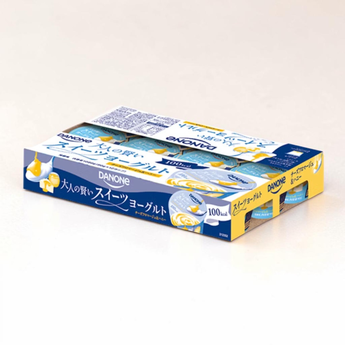 【冷蔵商品】ダノン 大人の賢いスイーツヨーグルト フロマージュ 90g x 12個