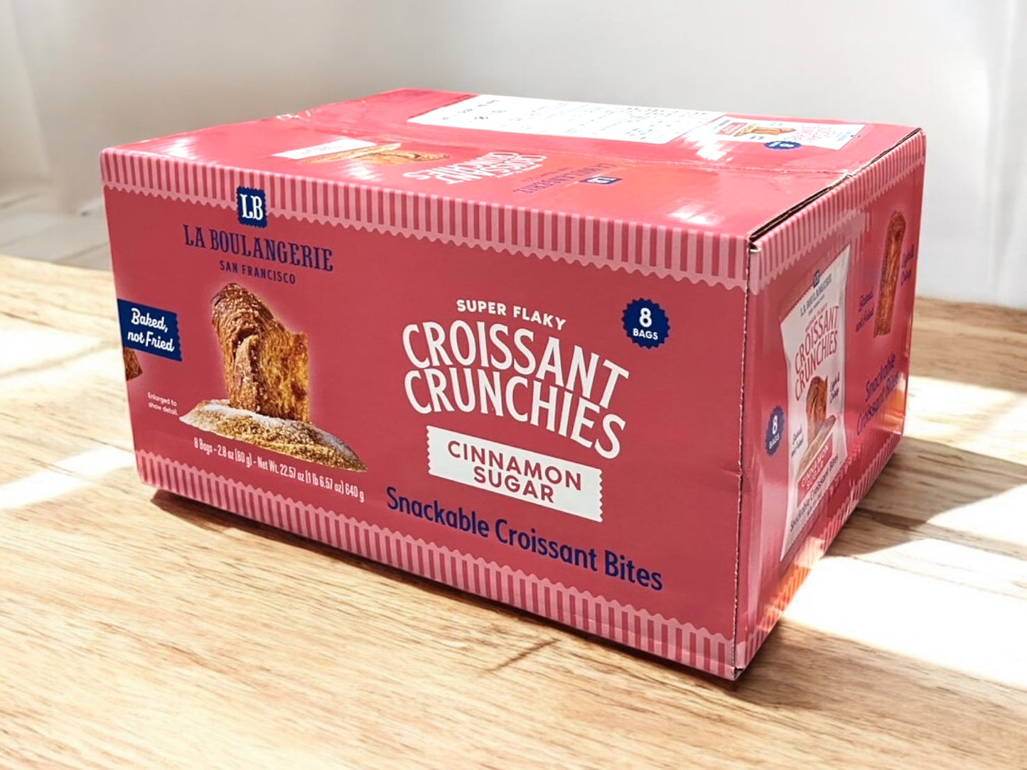 ショーベーカーズ クロワッサンクランチ シナモンシュガー味 80g×8個