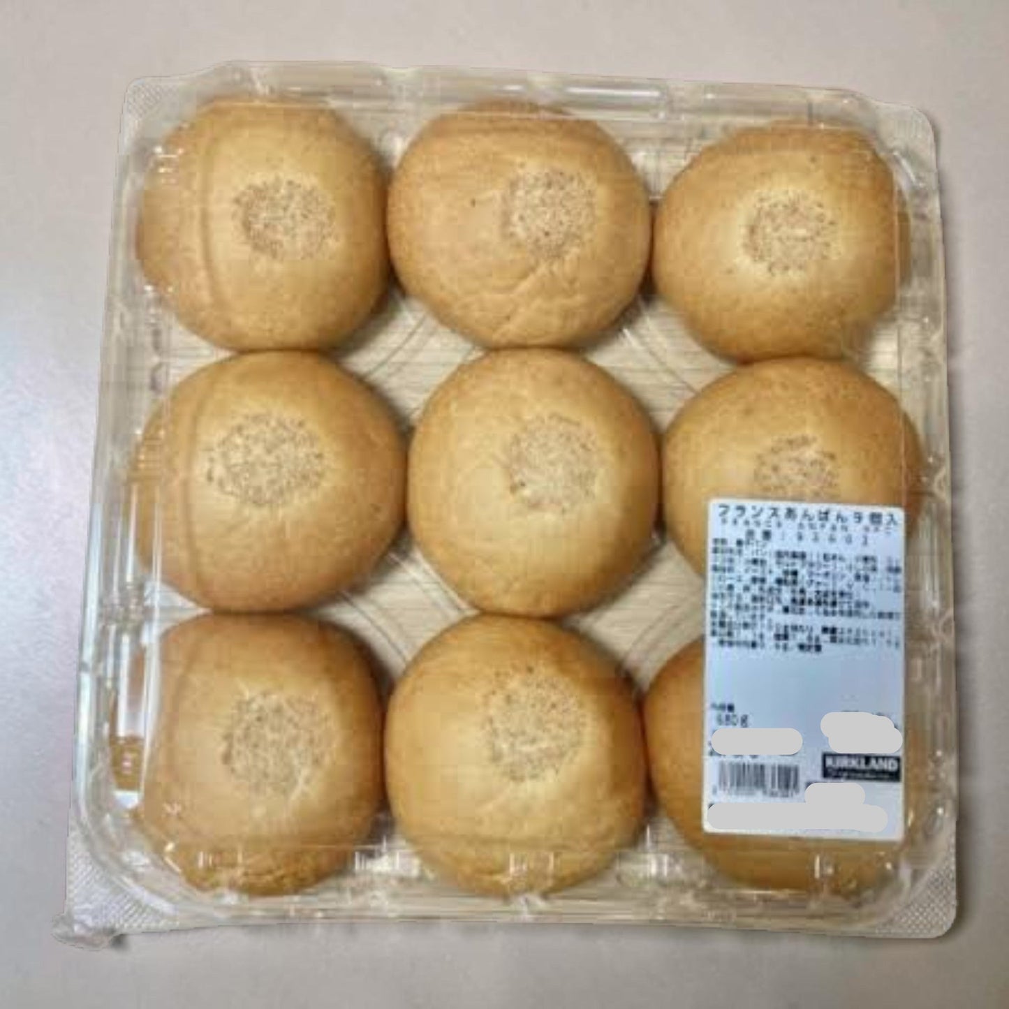 【パン】《期間限定》フランス あんぱん 3個入り 小分け販売 コストコベーカリー商品