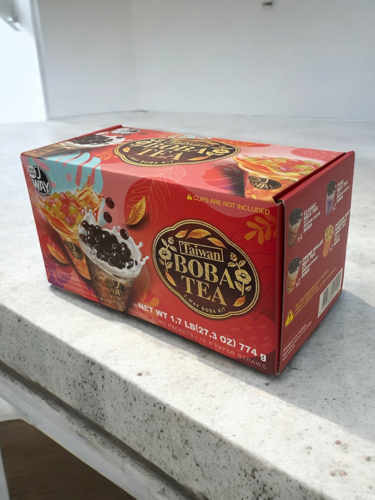 タピオカティーキット 4種 10食入り BOBA TEA KIT