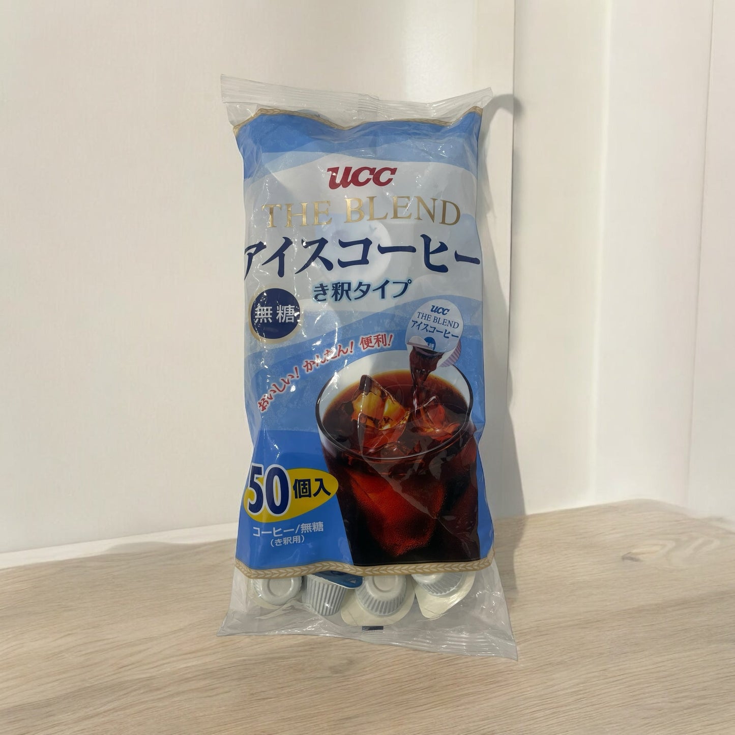 UCC ブレンド アイスコーヒー 無糖 希釈タイプ 50個入りパック