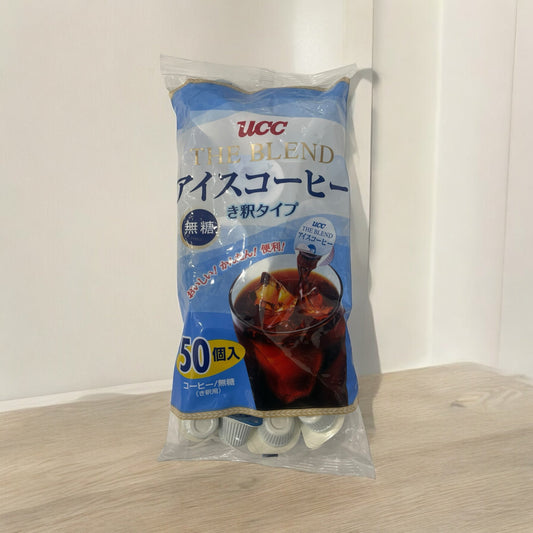 UCC ブレンド アイスコーヒー 無糖 希釈タイプ 50個入りパック