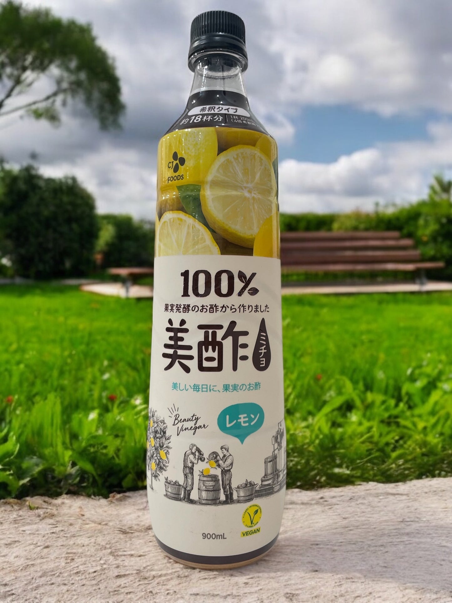 美酢 ミチョ レモン900mlビネガー希釈タイプボトル