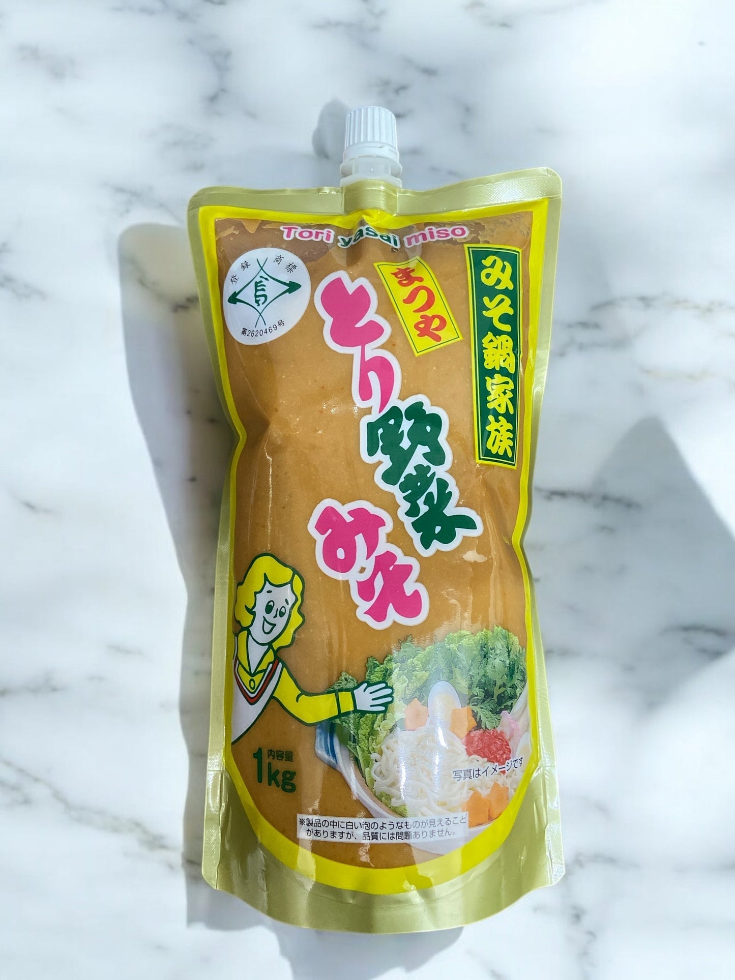 まつや とり野菜みそ 1kg パック 国内生産