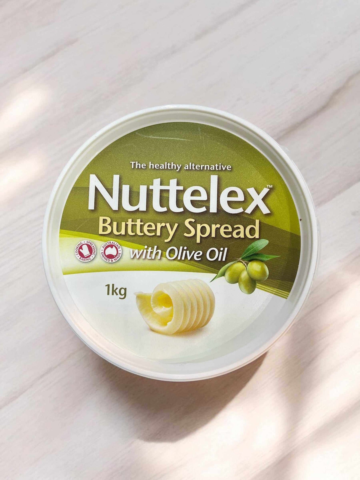 ヌテレックス バター風味 オリーブオイル スプレッド 1kg 【冷蔵商品】 / Nuttelex オーストラリア産