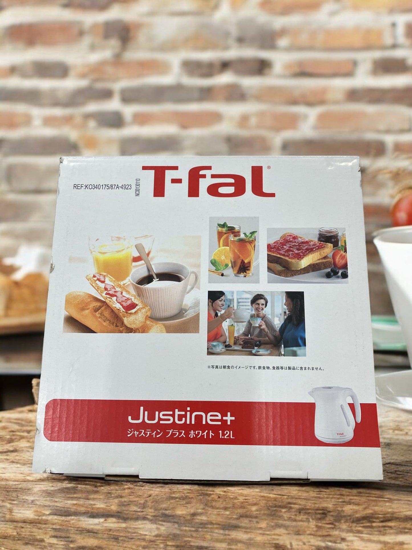 ティファール 電気ケトル 1.2L ジャスティンプラスホワイト / T-fal