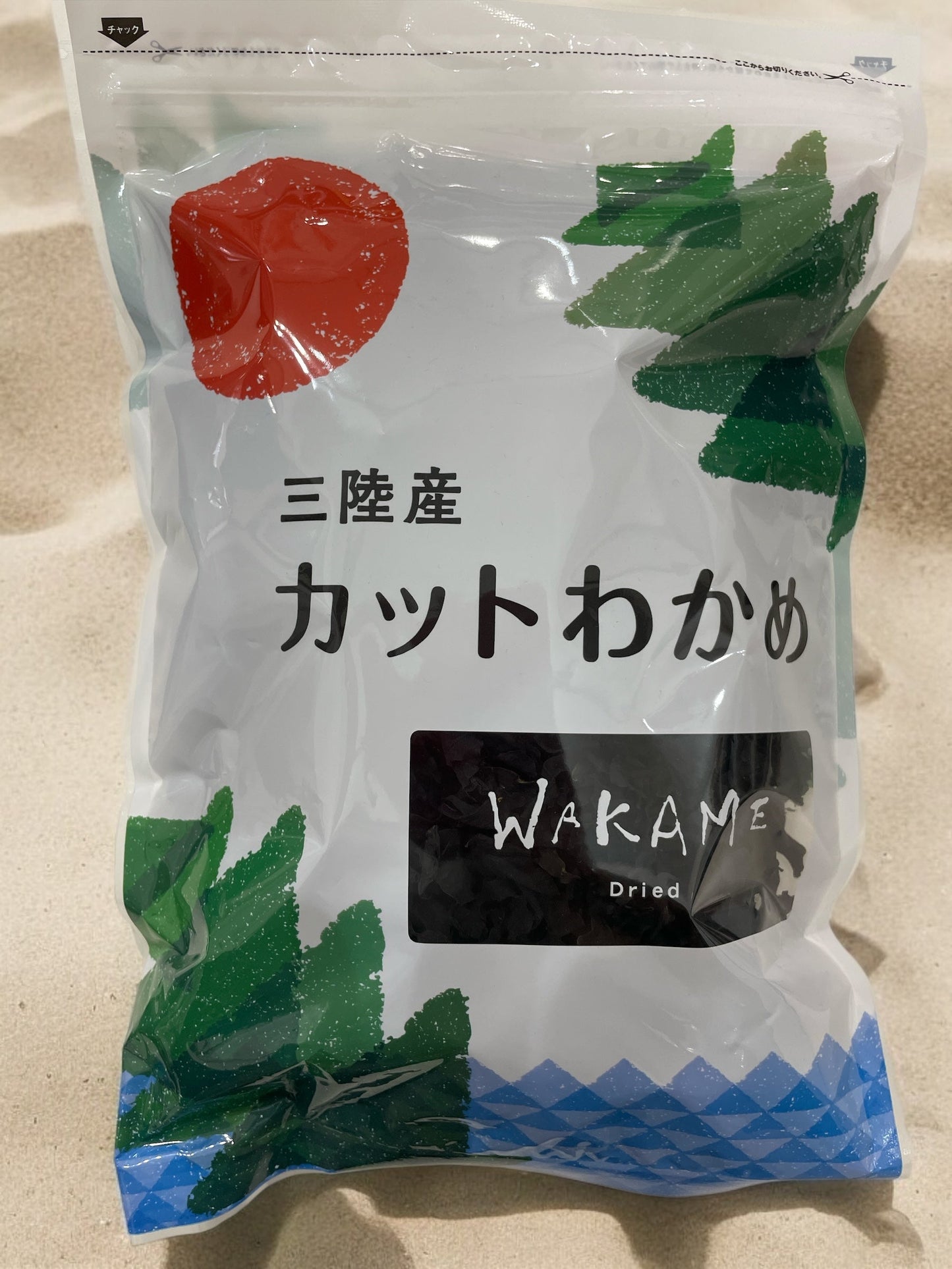 三陸産カットワカメパッケージ120g