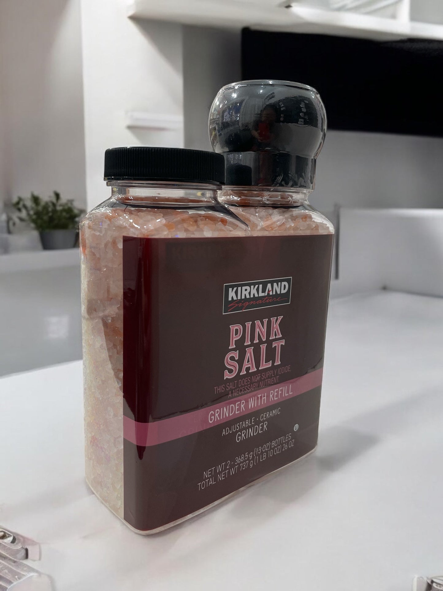 KS ピンクソルト ミル付き 369g × 2 PINK SALT /カークランドシグネチャー