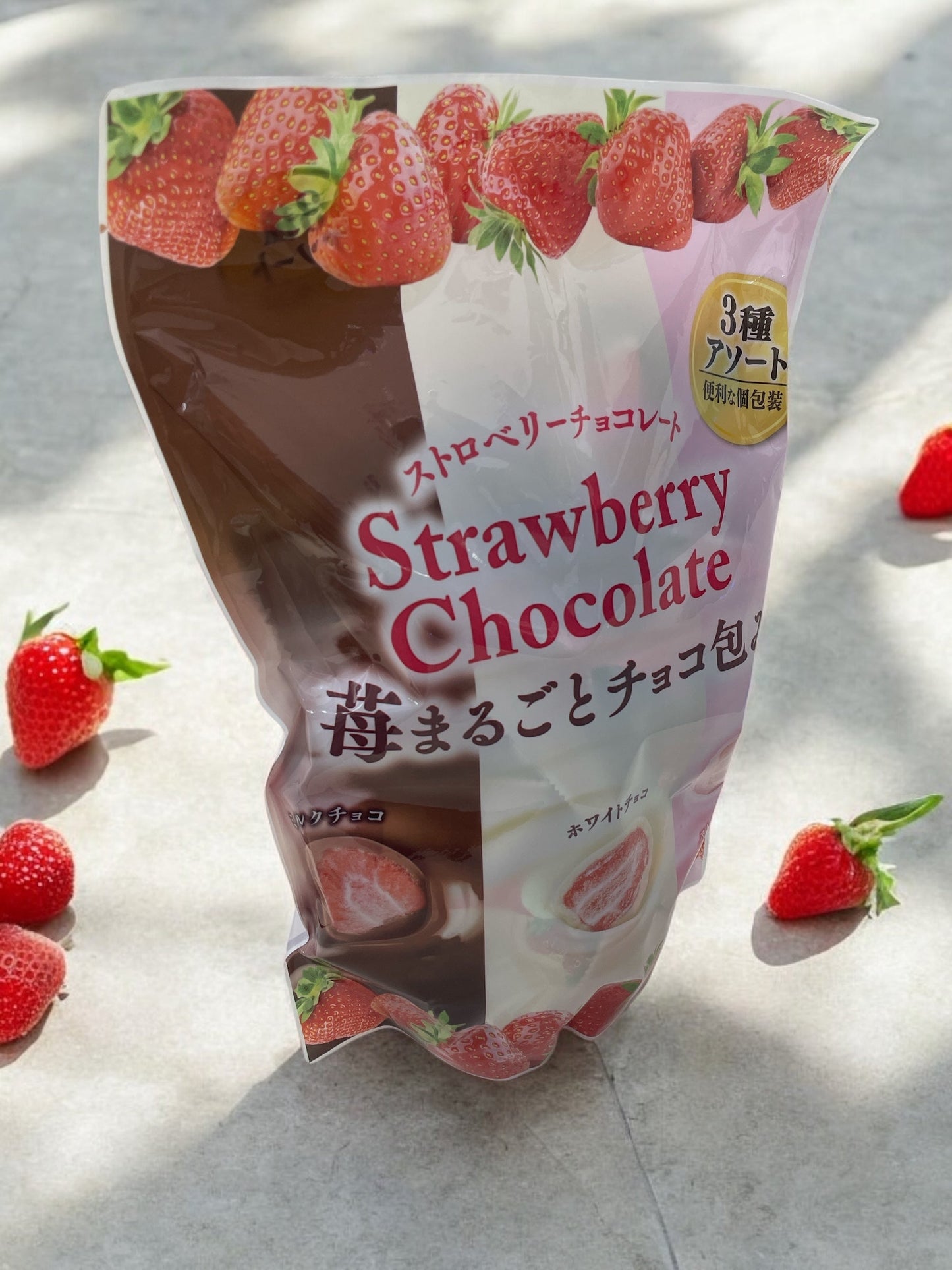 ストロベリーチョコ 苺まるごと チョコ包み 410g いちご イチゴ