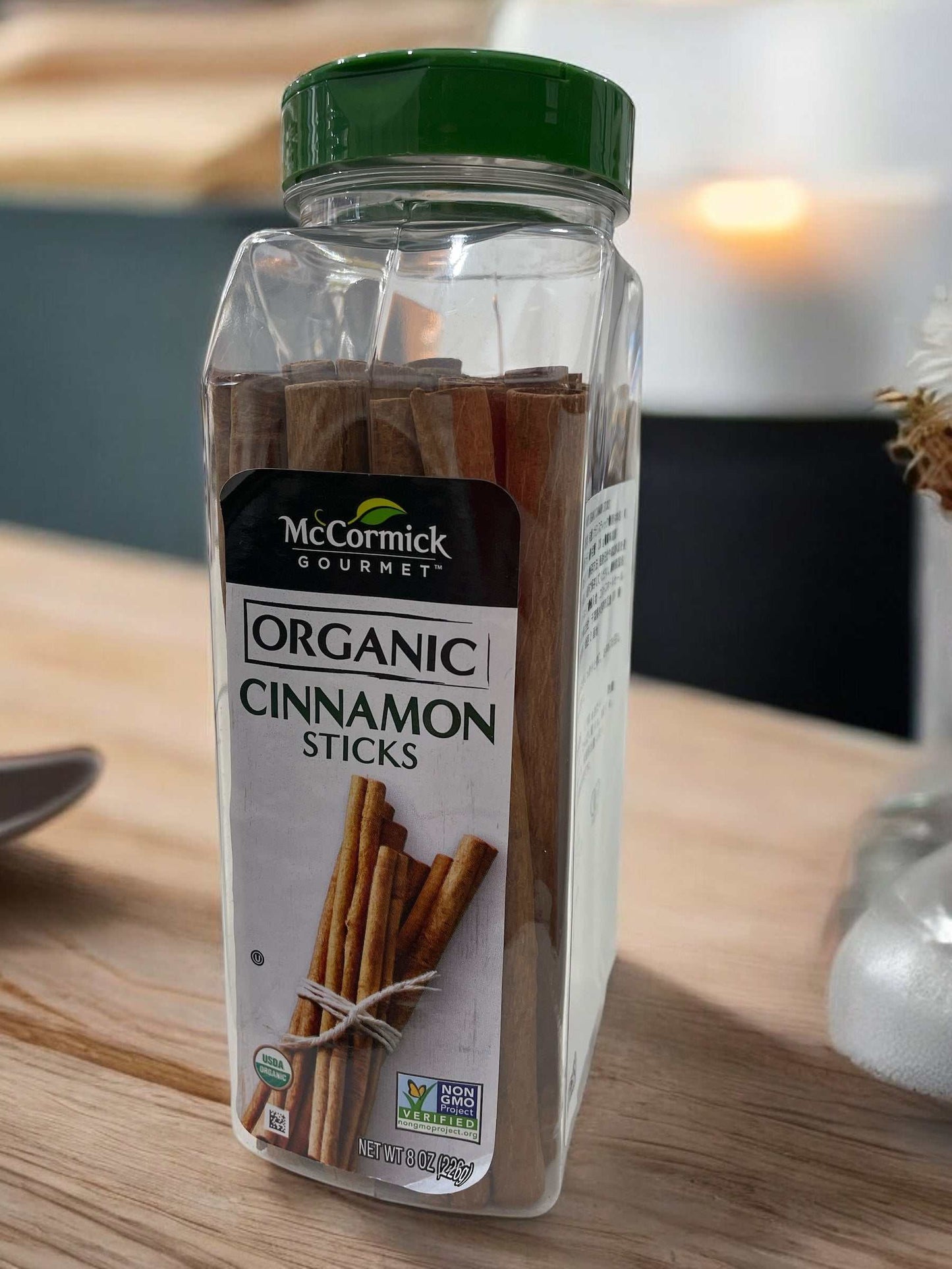 マコーミックのオーガニックシナモンスティック226g無添加インドネシア産