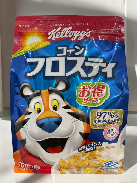 ケロッグ お得サイズ コーンフロスティー 395g パッケージイメージ