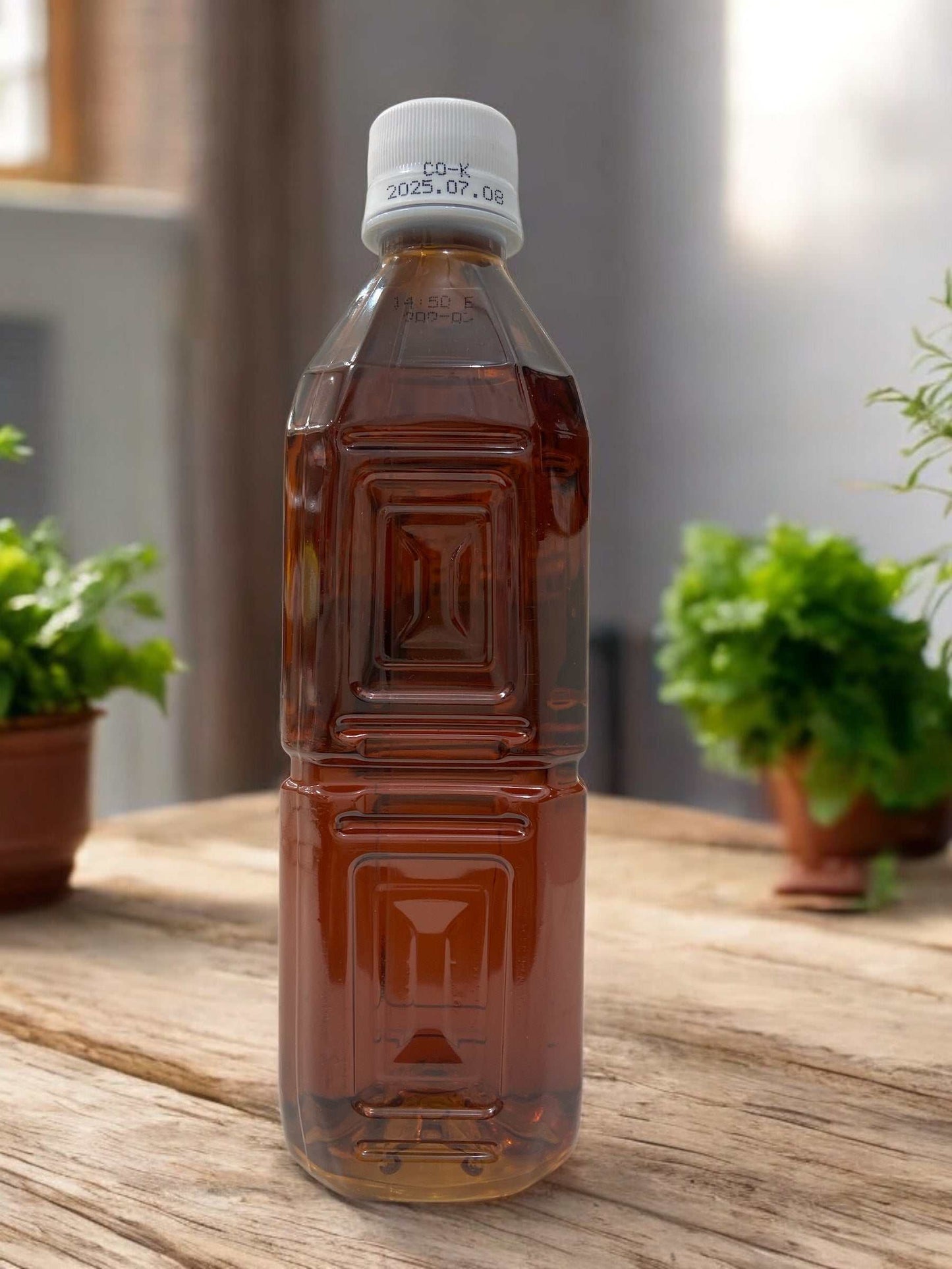 黒烏龍茶500mlペットボトルラベルレス国産LDC製BMI対応体脂肪減少効果