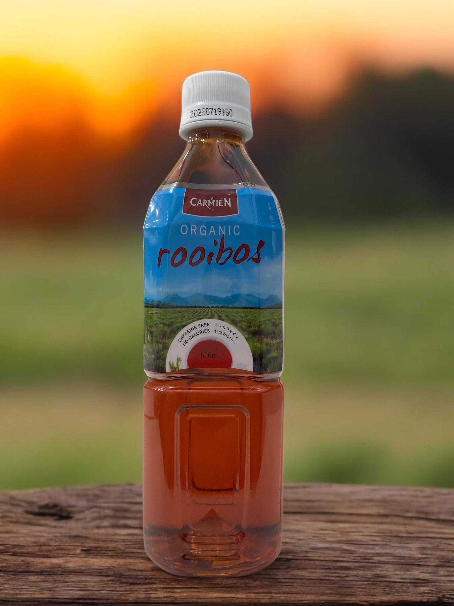 カルミエンオーガニックの500mlルイボスティーペットボトル24本セット