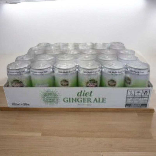 カナダドライ  ダイエット ジンジャエール 350ml  × 30本セット CANADA DRY diet  ゼロカロリー  炭酸飲料 ドリンク缶【お得】