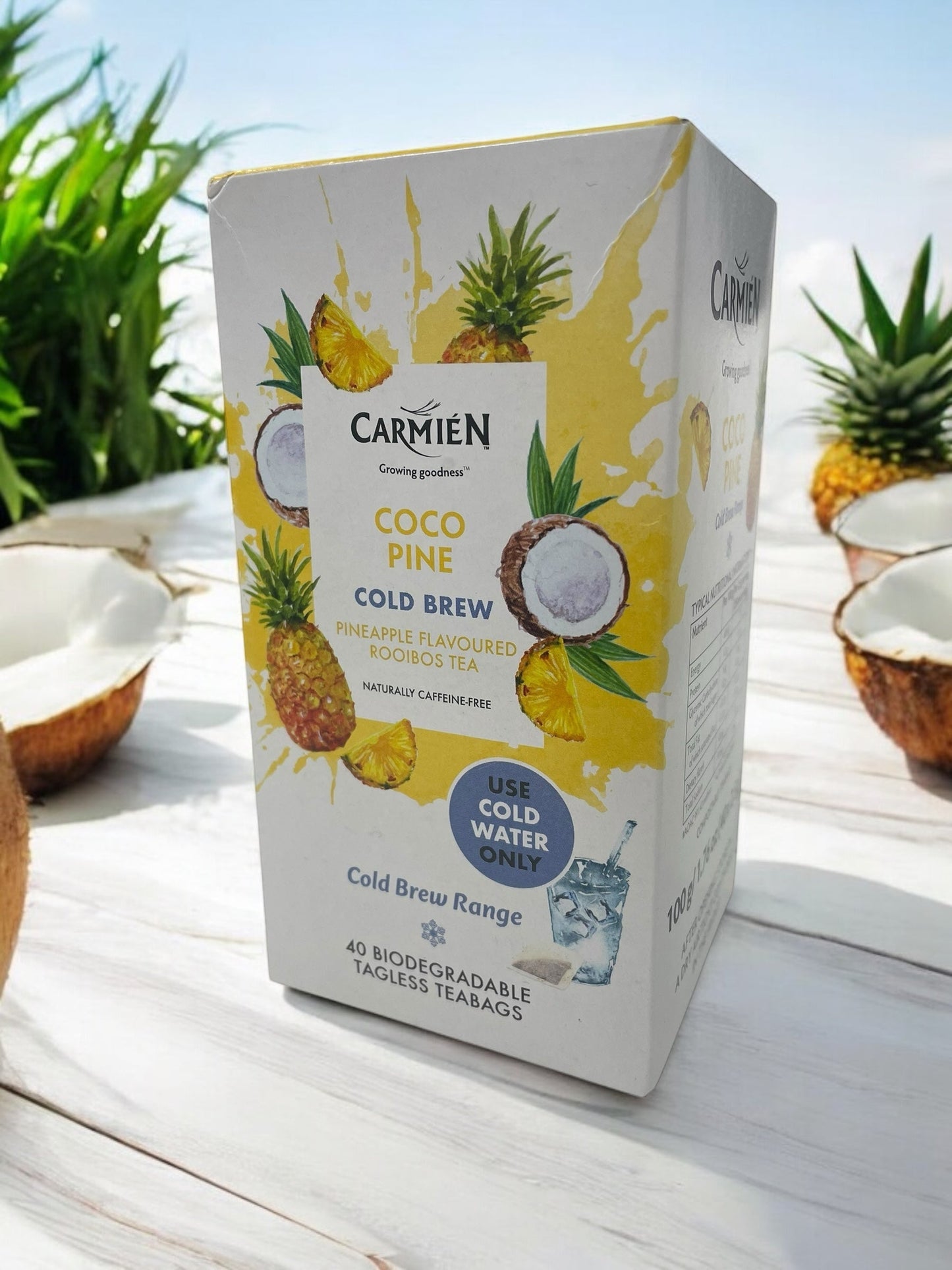 カルミエン コールドブリュー ココパイン ルイボスティー 40バッグ入り 水出し COLD BREW / CARMIEN 南アフリカ産