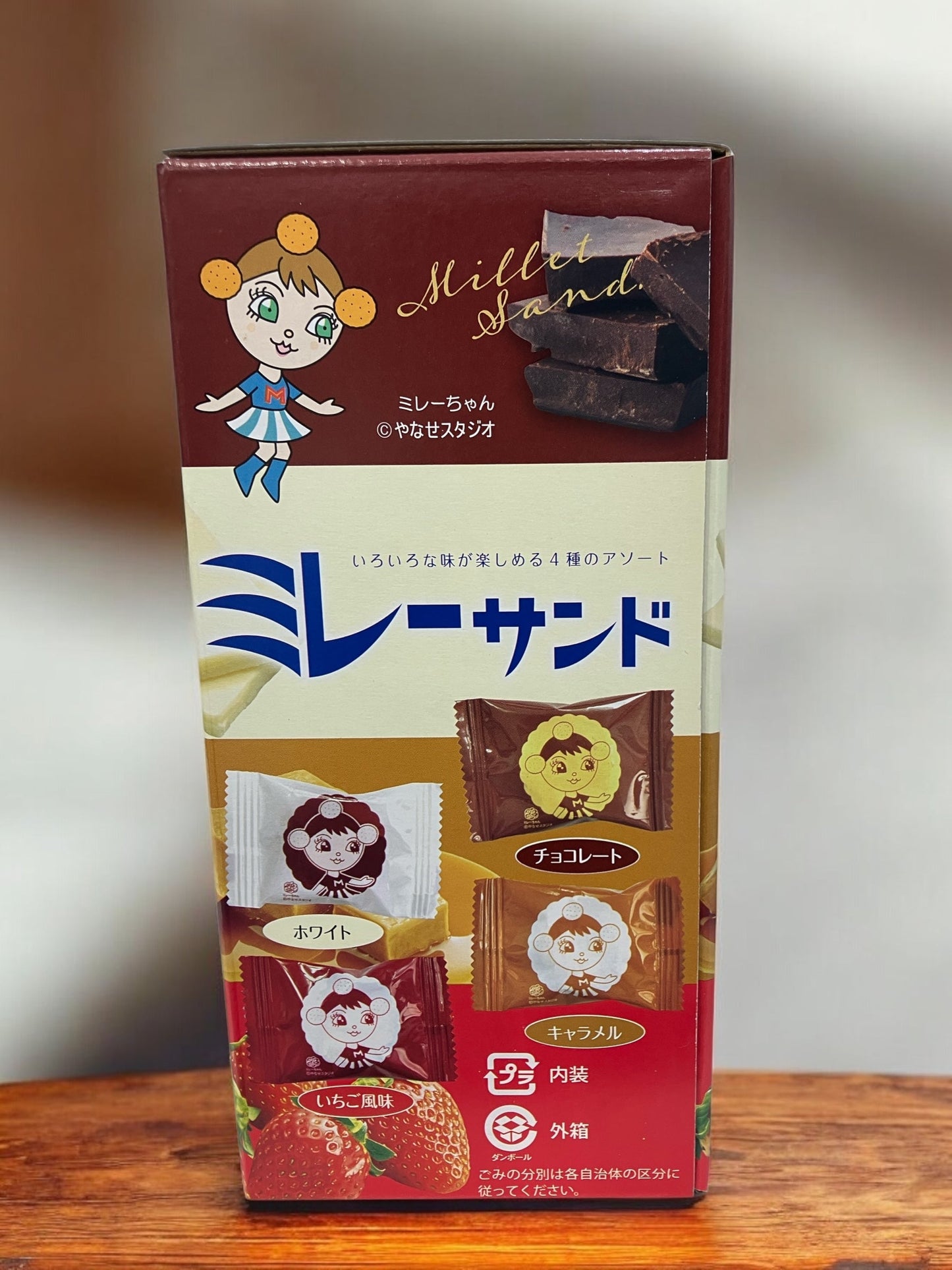 ミレーサンド 4種アソート 60個入り 1箱 ビスケット チョコレート 高知県名物