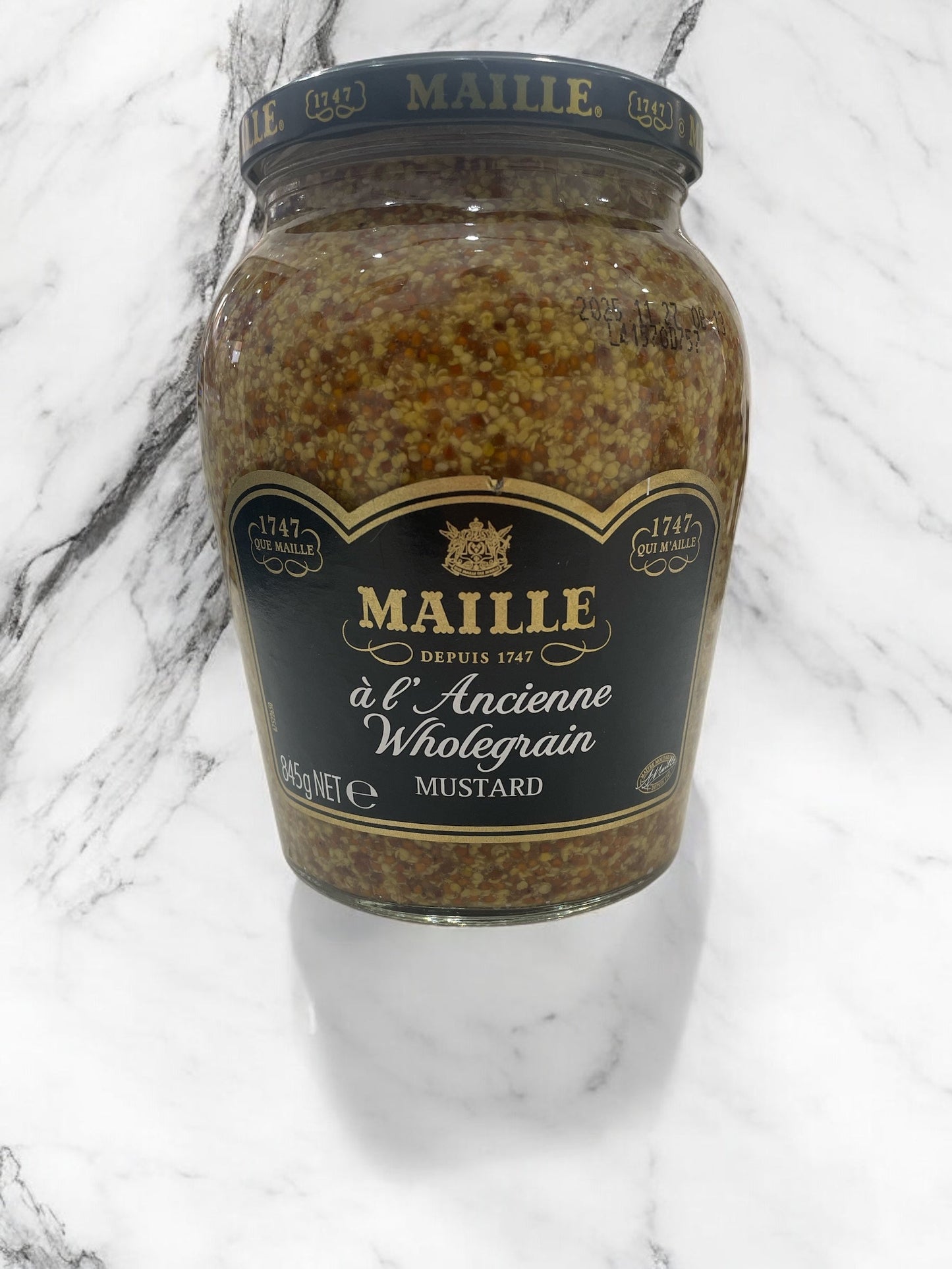 MAILLE マイユ 種入りマスタード 845g大容量ジャー