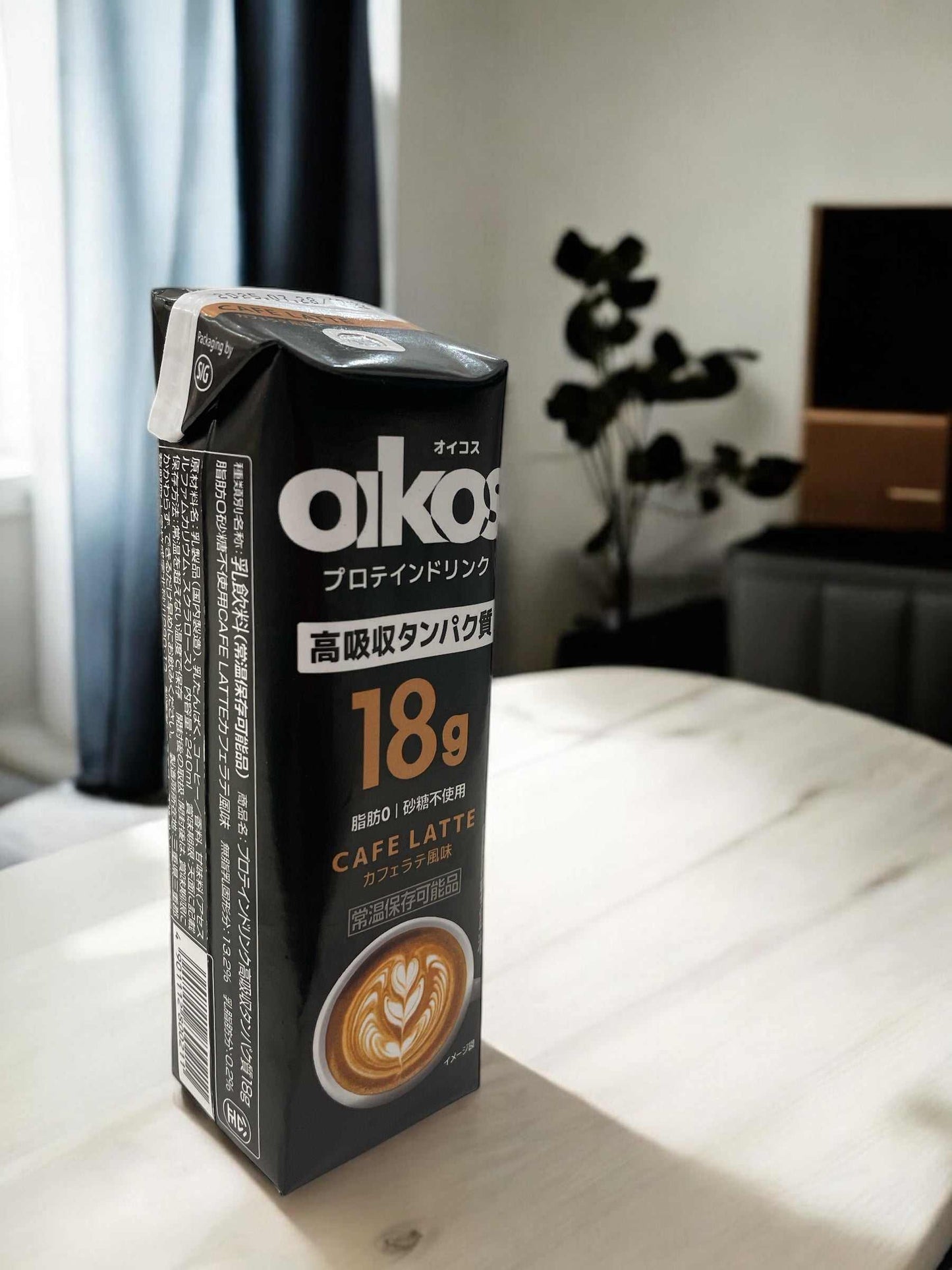 ダノン オイコス プロテインドリンク カフェラテ風味 240ml 12本セット