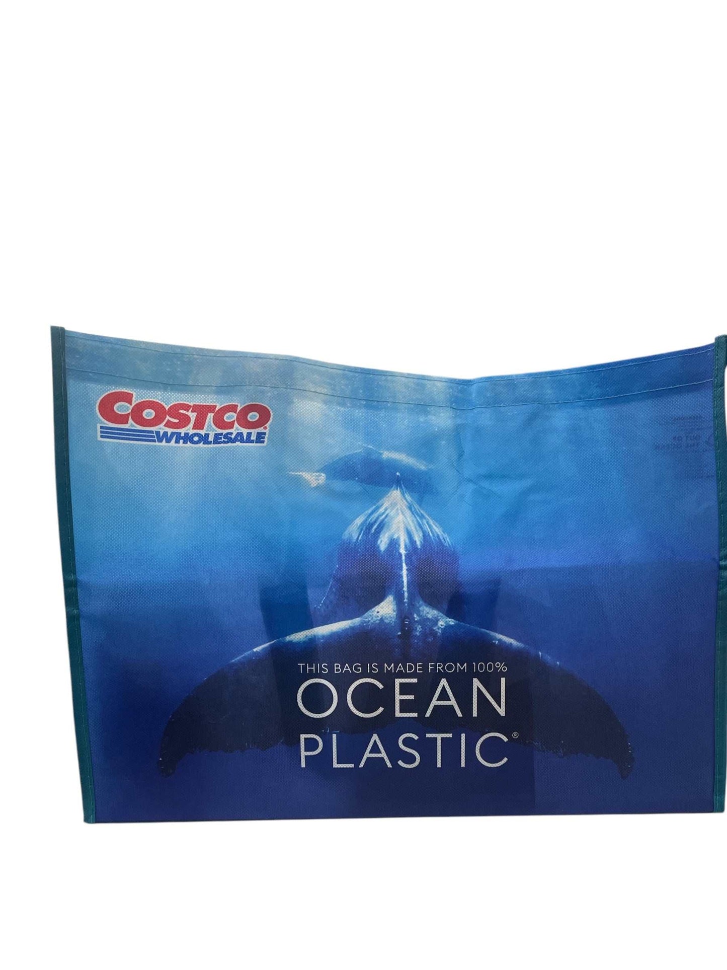 COSTCOコストコのブルーオーシャンプラスチックエコバッグショッピングバッグ