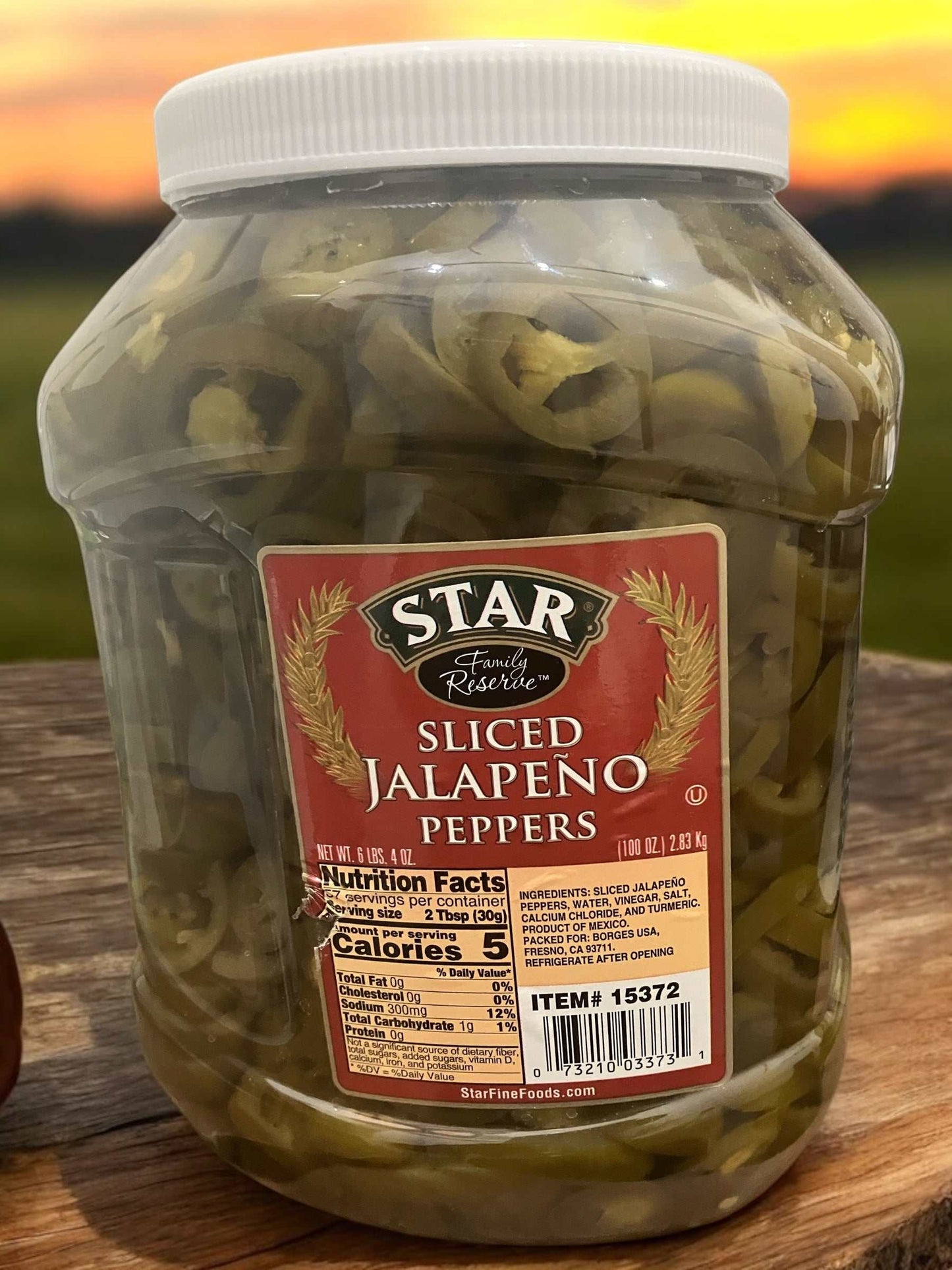 スター ハラペーニョ 2.83kg 酢漬け 瓶詰 SLICED JALAPENO 【大容量でお得】【定番人気】 / STAR