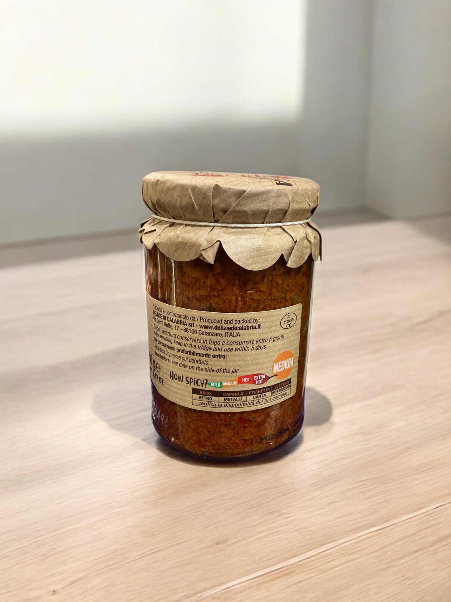 アトランテ カラブレーゼソース パスタソース 280g PESTO CALABRESE