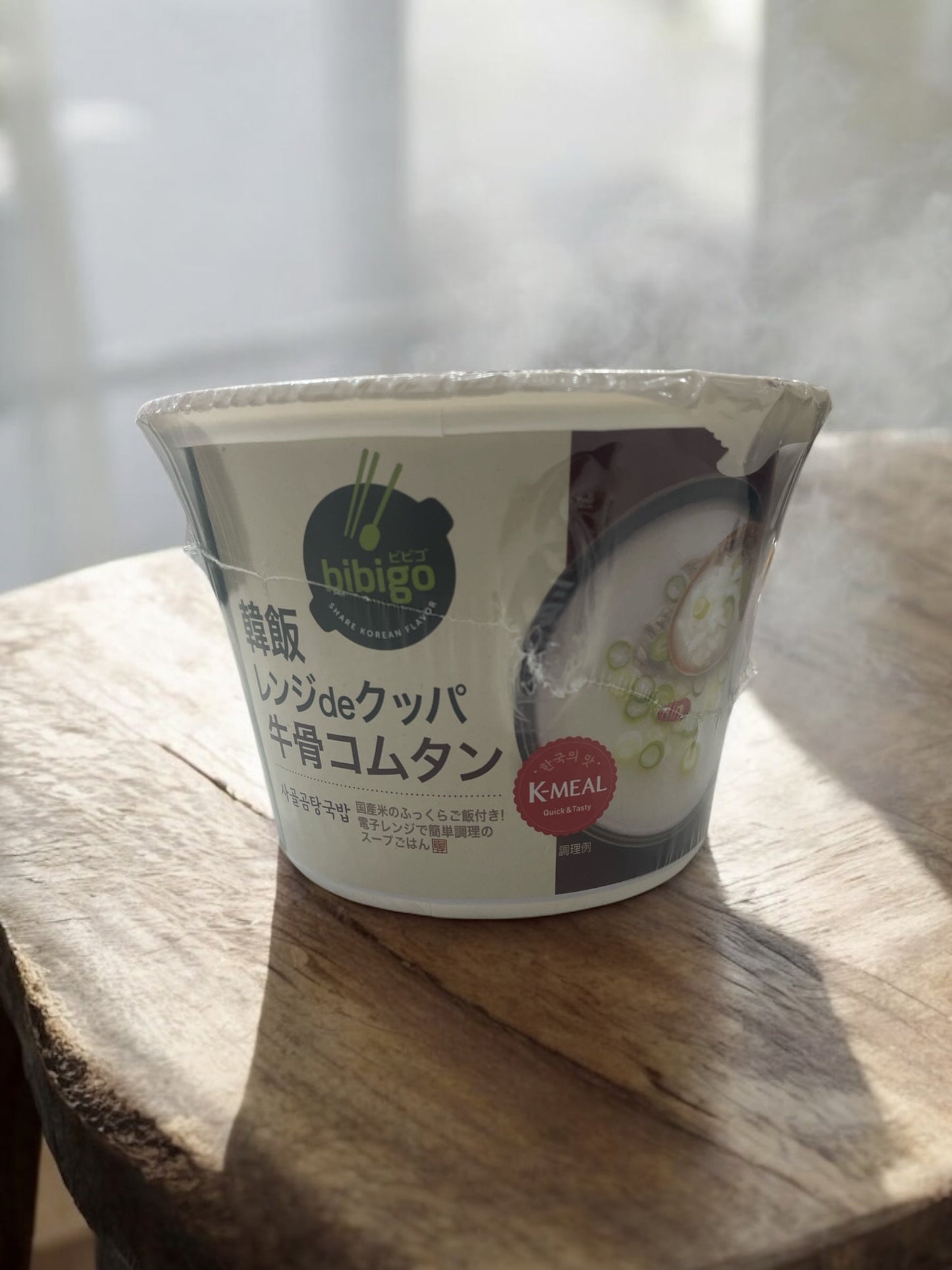 ビビゴ レンジdeクッパ 牛骨コムタン カップ 1人分
