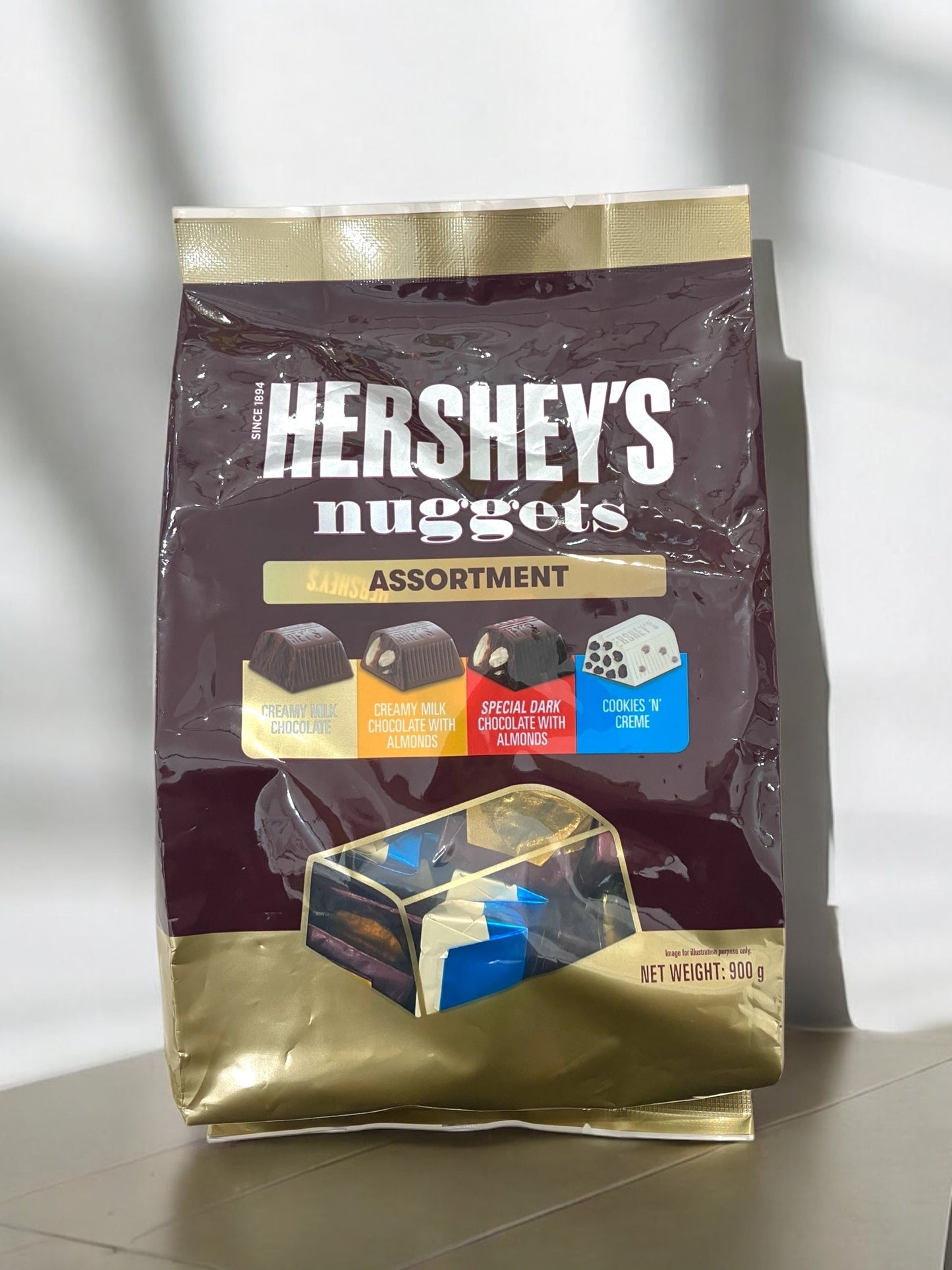 HERSHEY'S ハーシーズ ナゲット アソート 900g チョコレートパッケージ