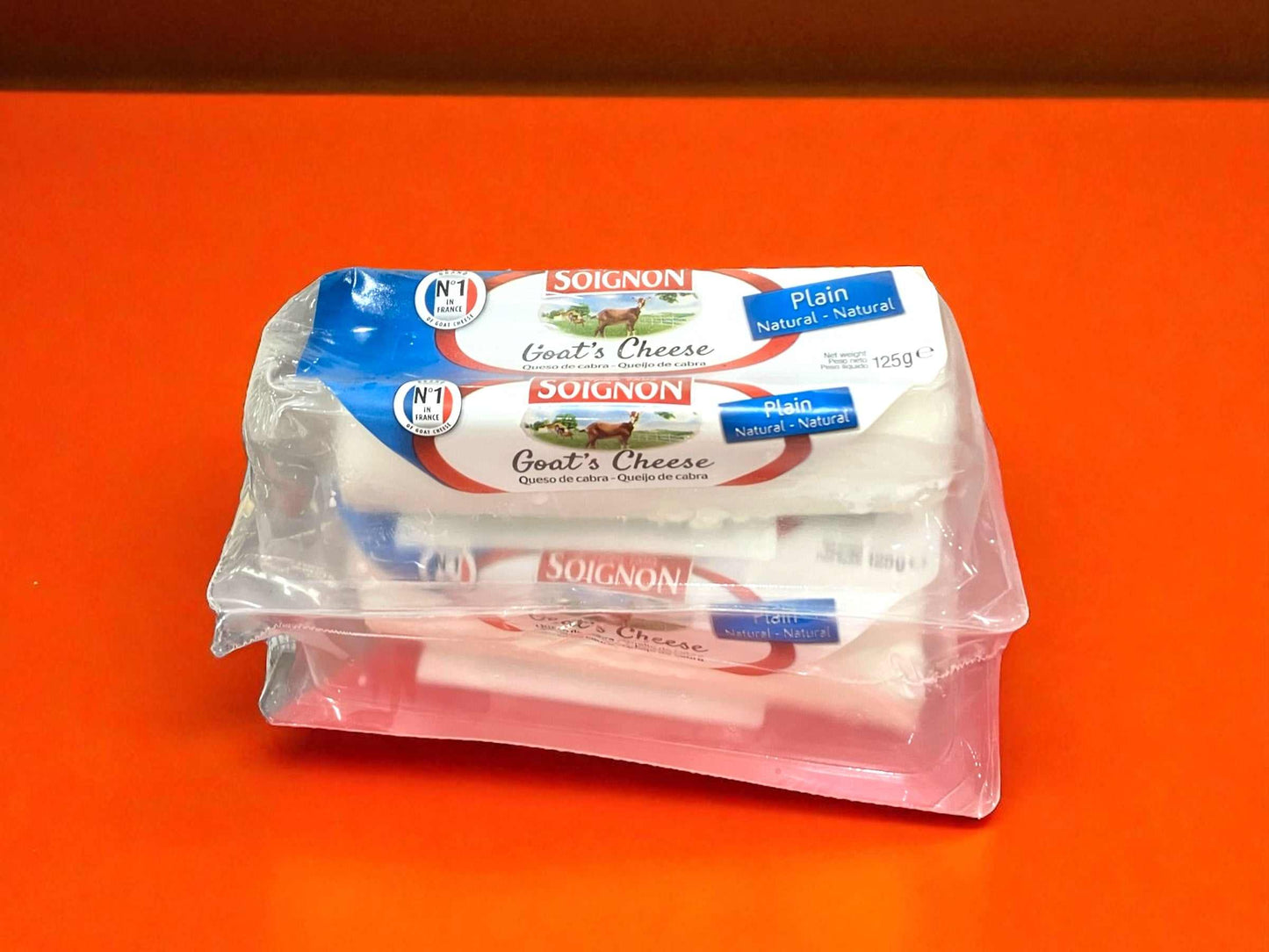 【冷蔵商品】ソワニオン フレッシュシェーブル プレーン 125g × 2 フランス産 山羊チーズ