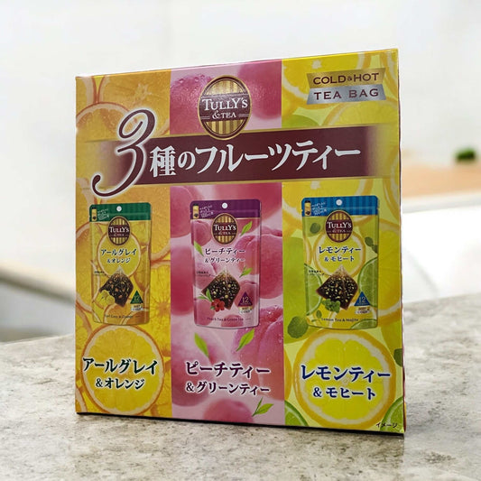 TULLY'S & TEA フルーツティー 3種アソート 72袋 タリーズ アンド ティー