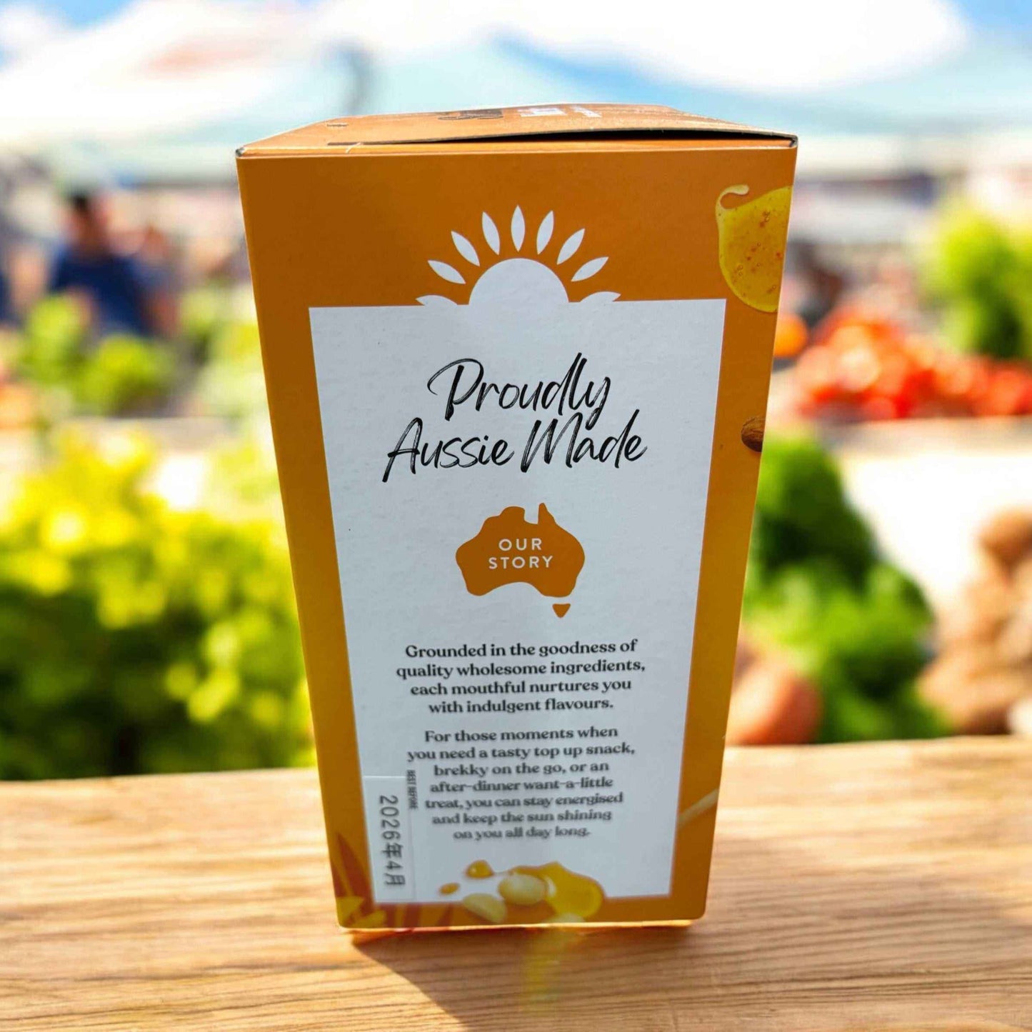 サンソール ナッツバー ハニーソルト マカダミア20袋入り栄養満点スナック