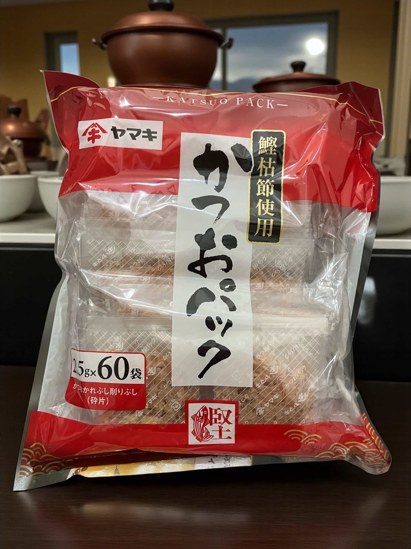 ヤマキ かつおパック 60パック 大容量 かつお節 鰹節 削り ぶし