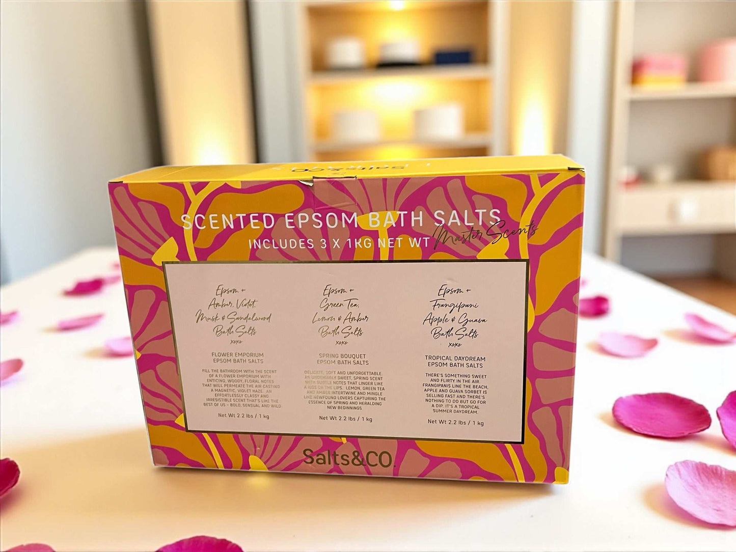 エプソム バスソルト  FLORALIS  3種セット  ソルト&カンパニー  Salts&CO.