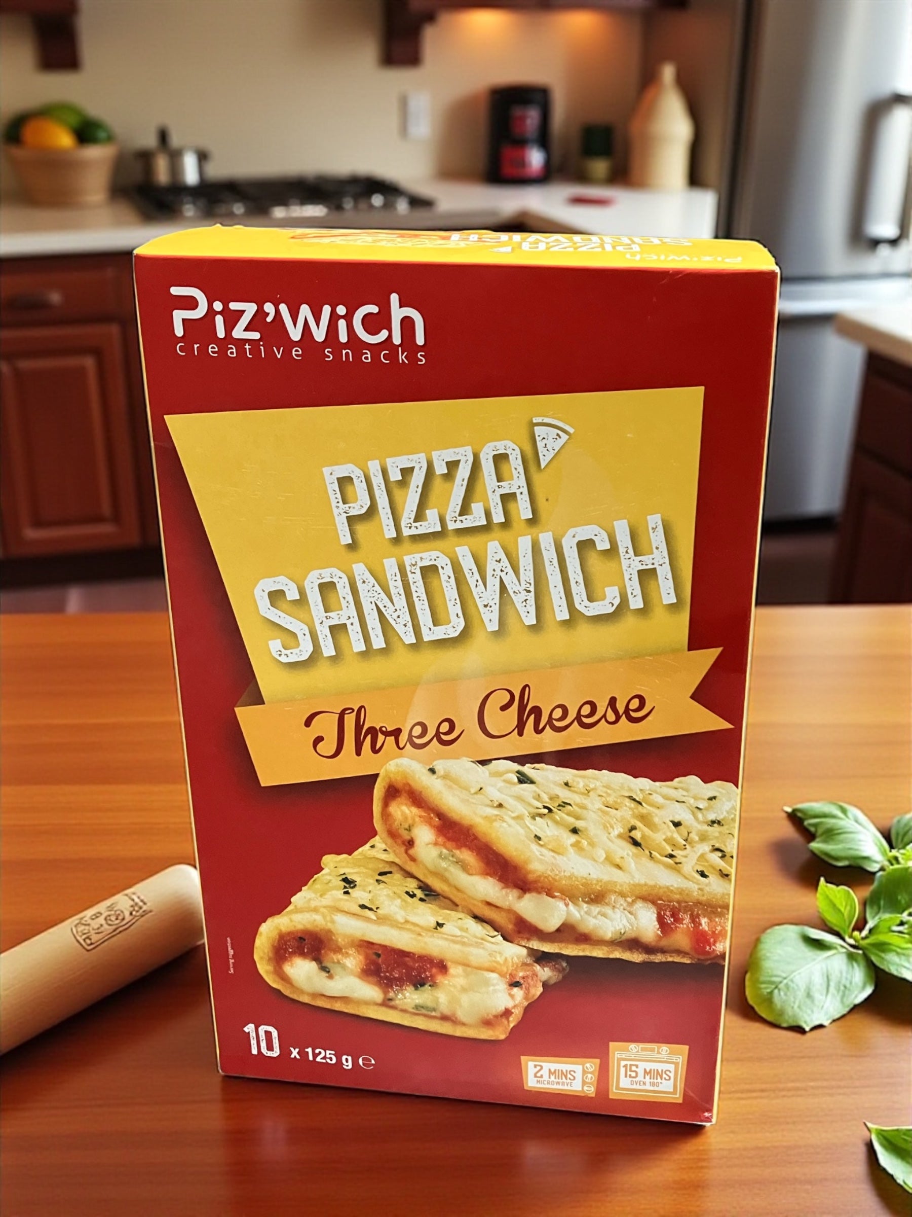 Piz' wich ピザサンドウィッチ 3種のチーズ 10個入 コストコ フランス