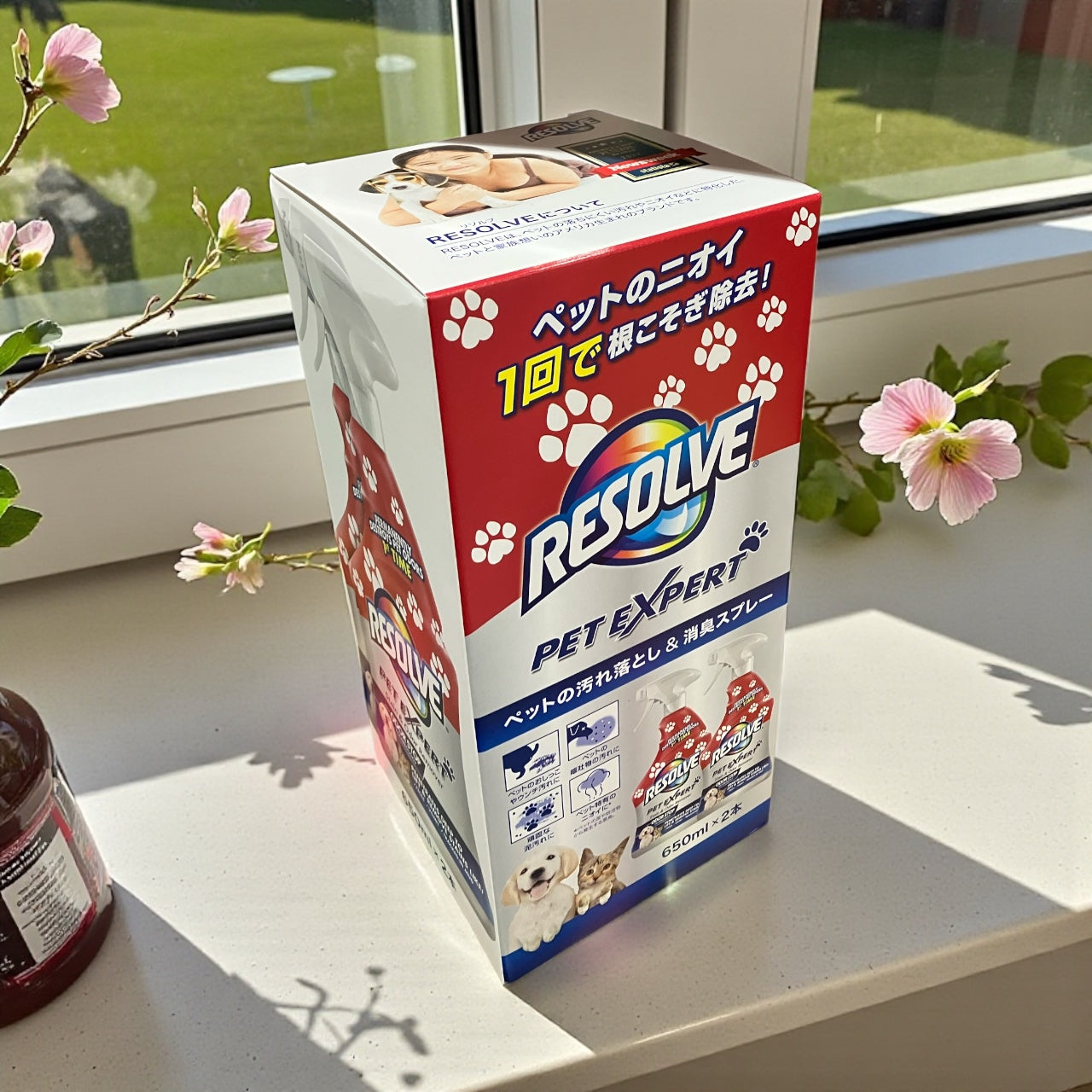 リゾルブ ペット用 消臭スプレー 汚れ落とし 650ml x 2本 RESOLVE