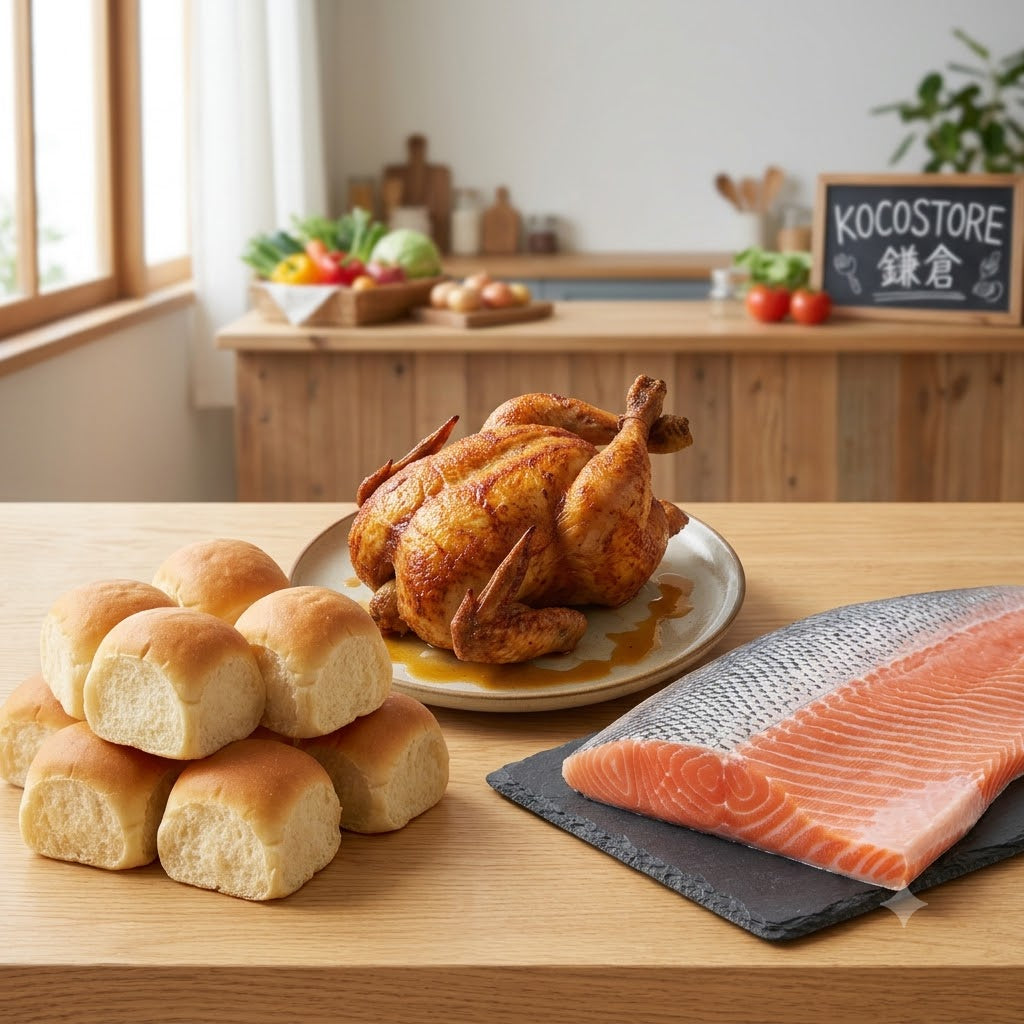 🚙鎌倉周辺エリア 自社配送サービス 限定商品《パン・惣菜・ケーキ・お寿司・鮮魚・ロティサリーチキン》