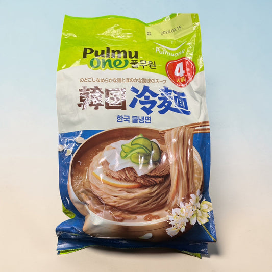 【冷蔵商品】プルムウォン  韓国冷麺  からしソース  4食分  1620g  PULMUONE  冷麺
