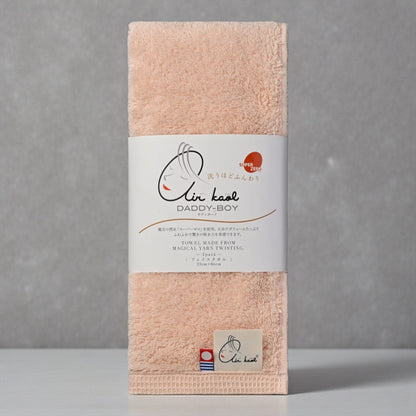 今治 フェイスタオル エアーかおる 2枚セット 33cm × 80cm  ダディボーイ スーパーゼロ air kaol  カラー ライトピンク