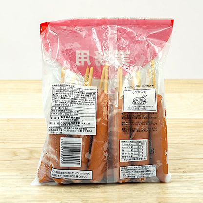 【冷蔵商品】丸大食品 串つきフランク 12本入り 744g  切れ目入り