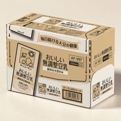 キッコーマン 無調整豆乳 1000ml x 6本 セット