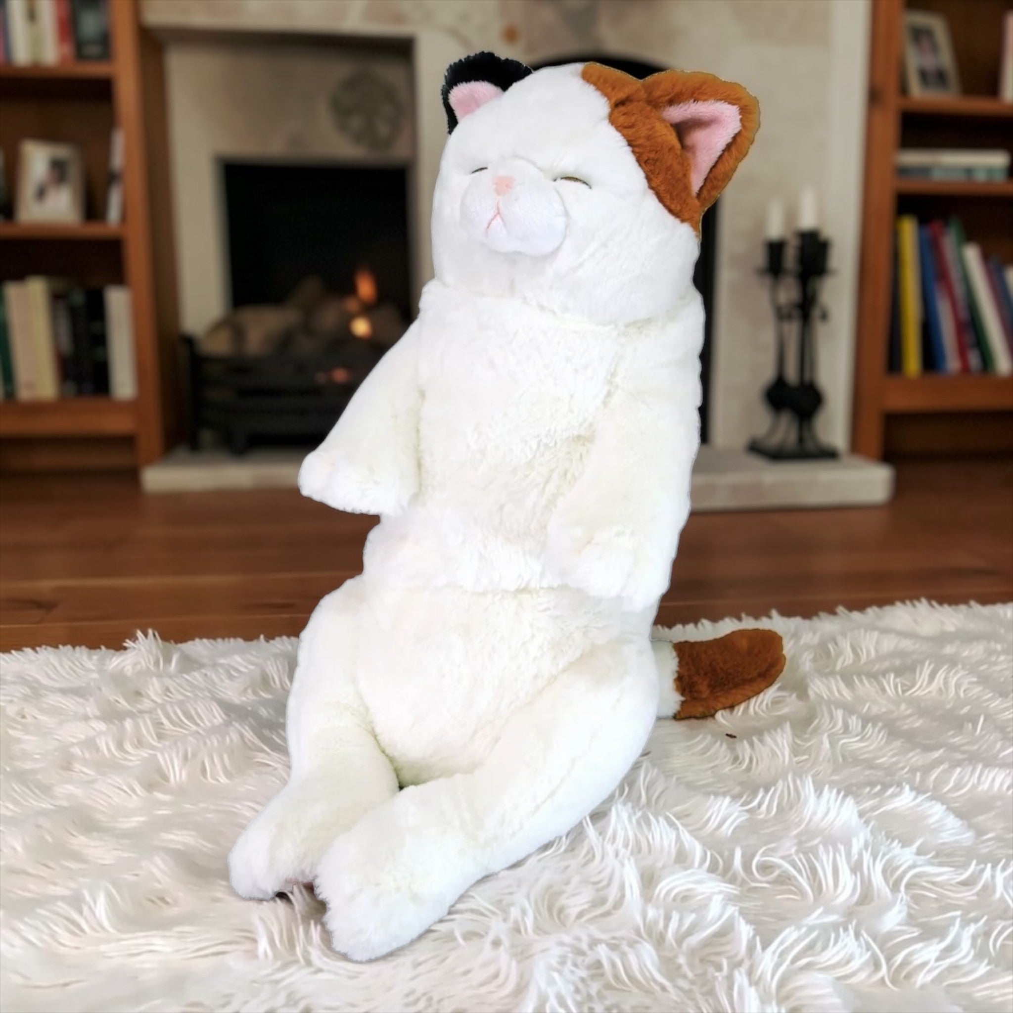 サンレモン ひざねこすやすや L サイズ ぬいぐるみ ねこ 猫 カラー