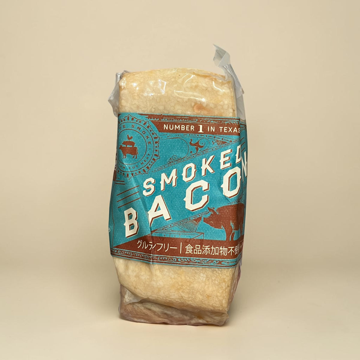 【冷蔵商品】WHITE SMOKE ホワイトスモーク ベーコン 無添加  約400g