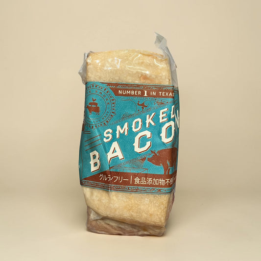 【冷蔵商品】WHITE SMOKE ベーコン 無添加  約400g