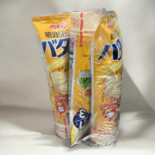 【冷蔵商品】明治乳業 チューブでバター 1/3  150g × 3本セット