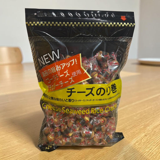 きらら チーズのり巻 400g 個包装 大容量 チーズおかき おつまみ