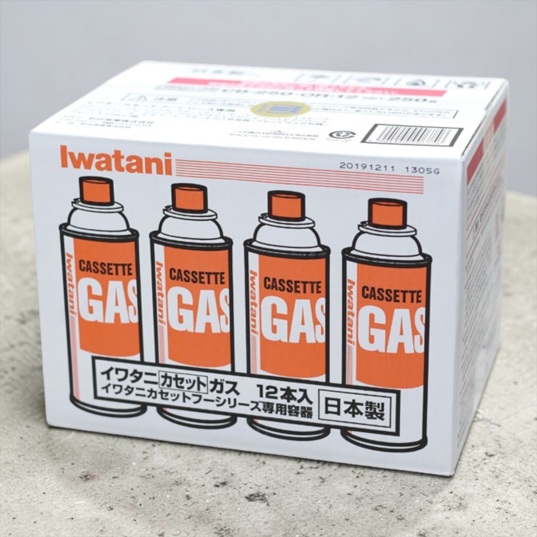 イワタニ カセット ガスボンベ 250g×12本セット Iwatani 【お得