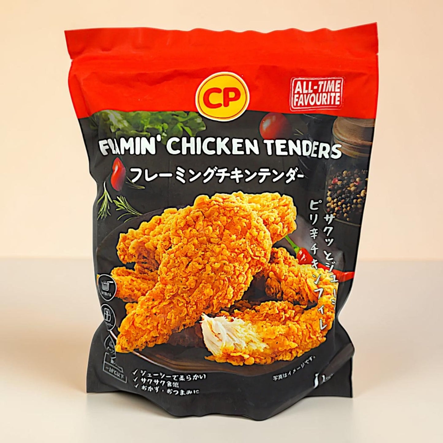 【冷凍商品】CP フレーミングチキンテンダー 1kg