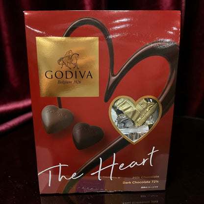ゴディバ ハートチョコレート アソート 40粒 ミルク＆ダーク72％ GODIVA