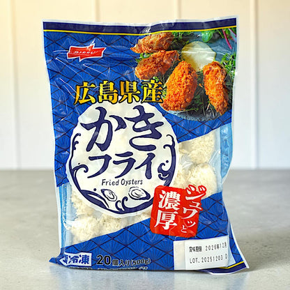 【冷凍商品】ニッスイ かきフライ 広島産  25g×20個 500g