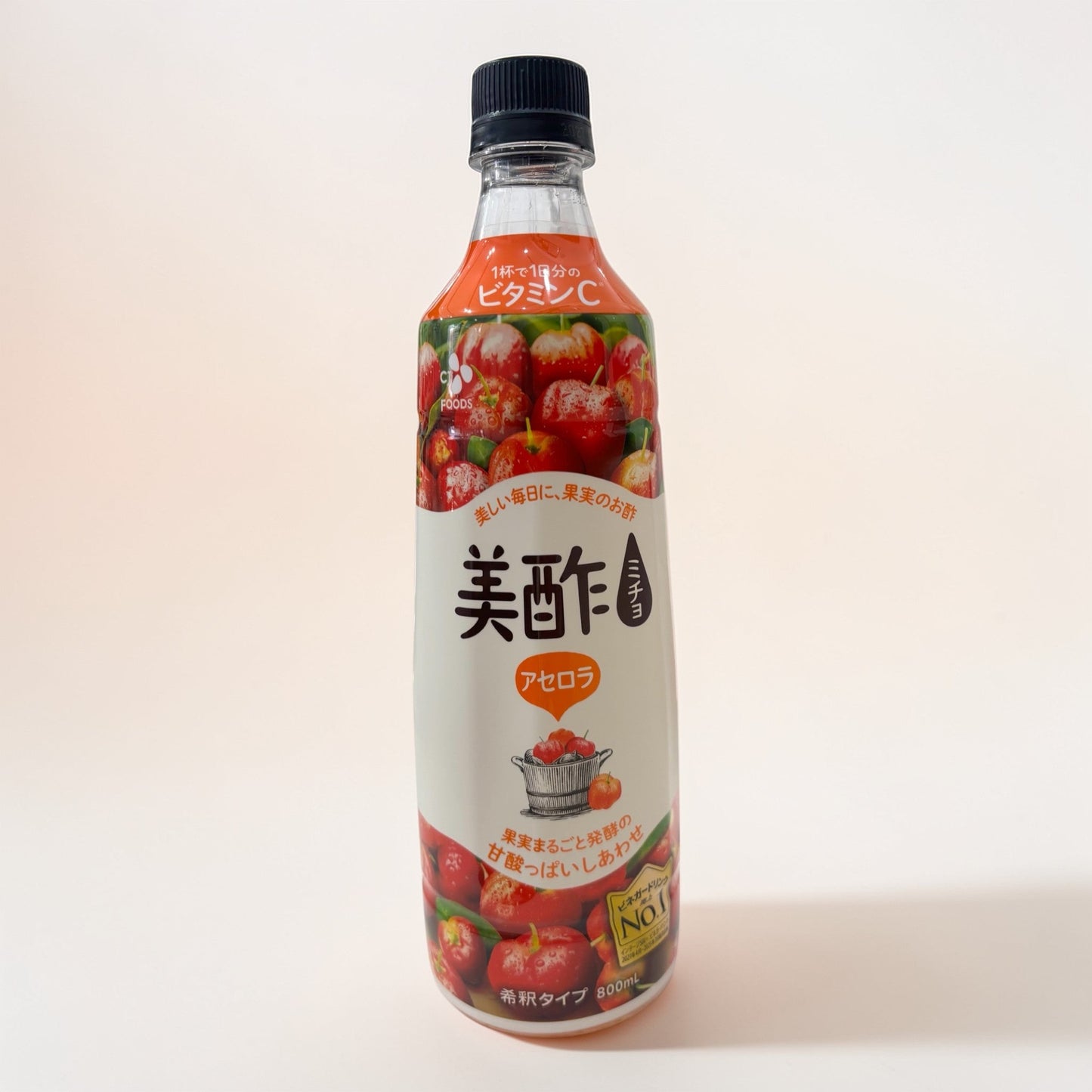 美酢 ミチョ アセロラ 800ml 果実発酵ビネガードリンク