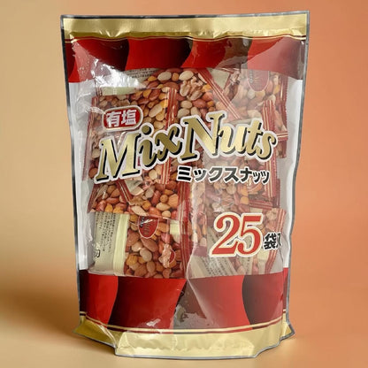 有塩 ミックスナッツ 25袋入り
